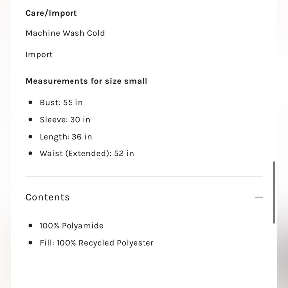 Free People Patricia Packable Ponco Puffer Size Medium NWT - Picture 7 of 16